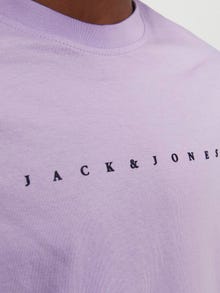 Jack & Jones Logotyp T-shirt För pojkar -Purple Rose - 12237435