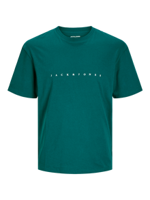 Jack & Jones Camiseta Logotipo Para chicos -Deep Teal - 12237435