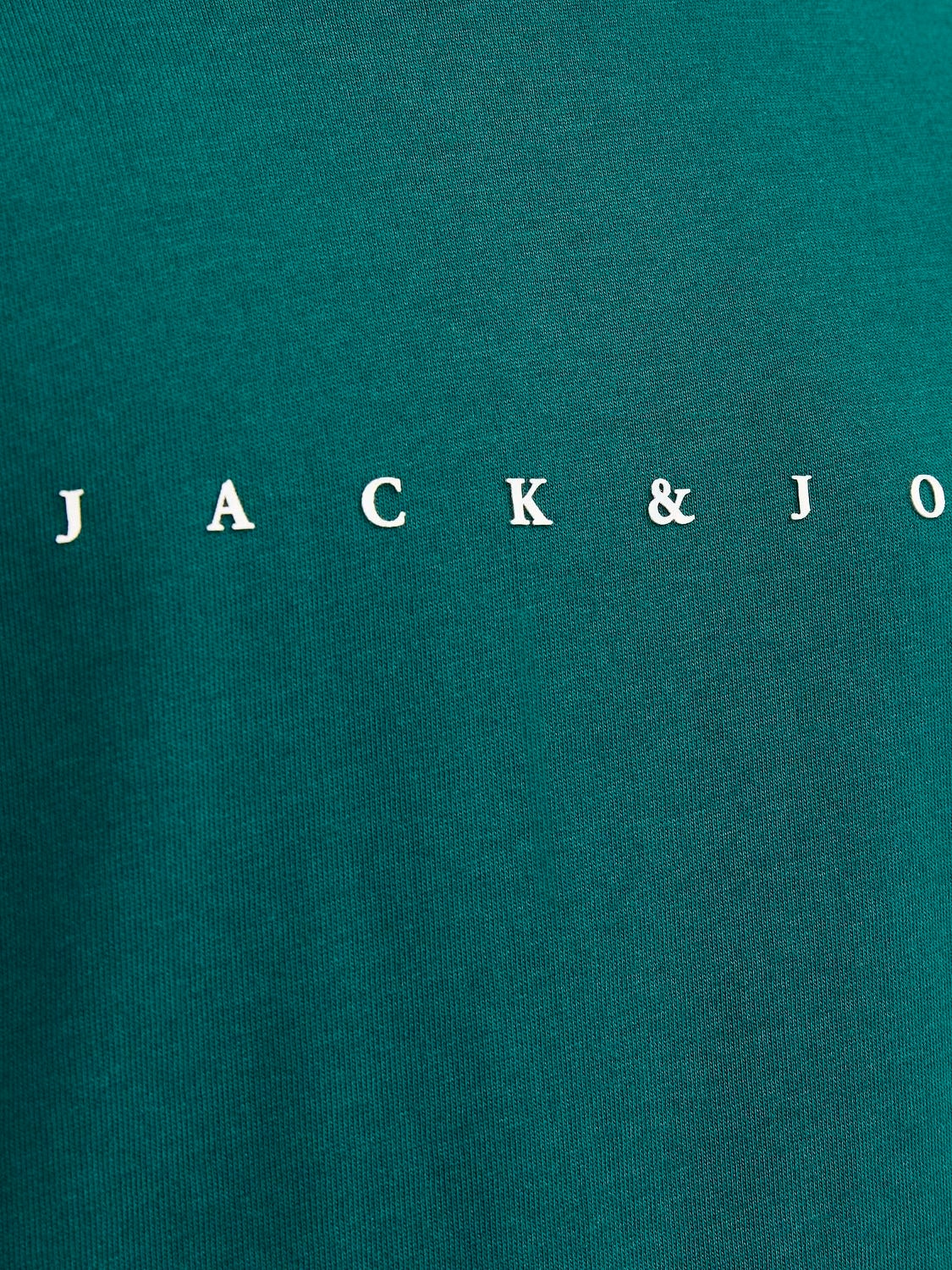 Jack & Jones Logo T-särk Junior -Deep Teal - 12237435