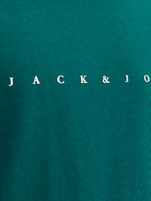 Jack & Jones Logo T-shirt Til drenge -Deep Teal - 12237435