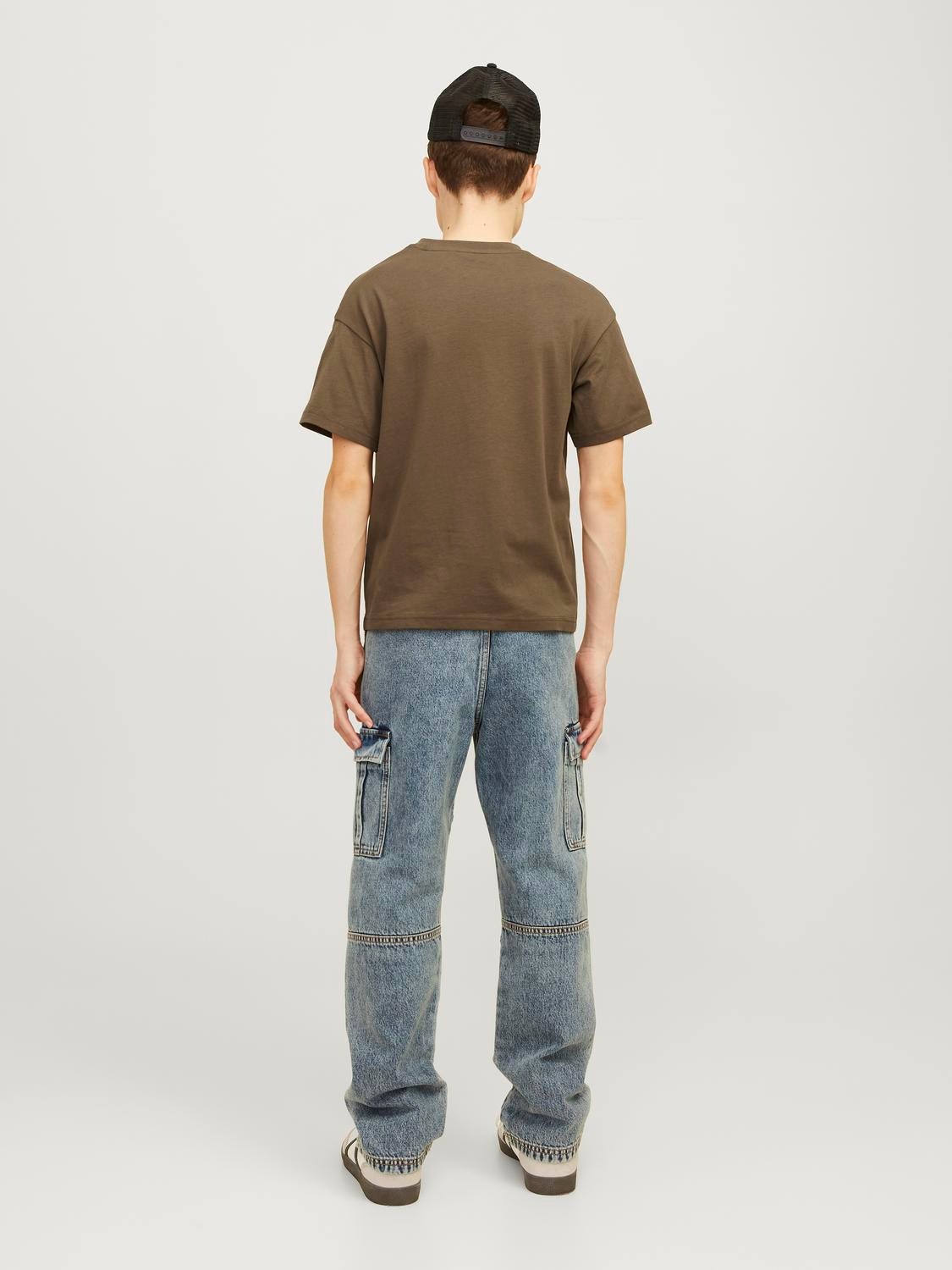 Jack & Jones Logo T-skjorte For gutter -Canteen - 12237435