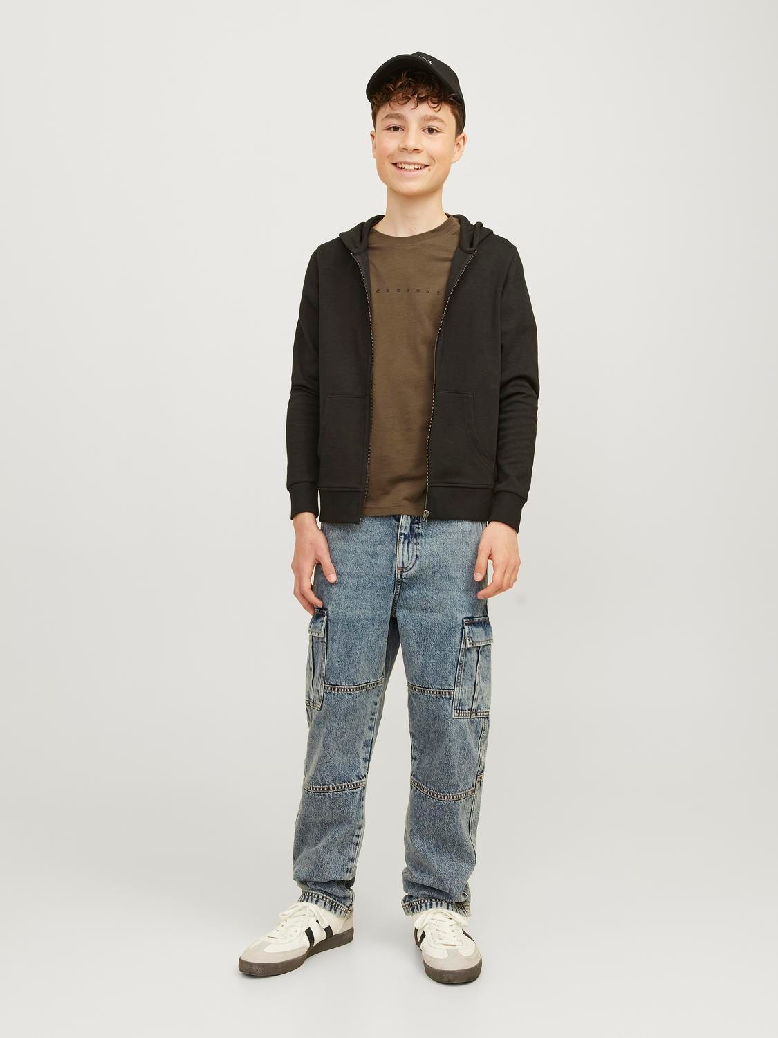 Jack & Jones Logo Tričko Junior -Canteen - 12237435