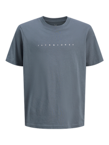 Jack & Jones Camiseta Logotipo Junior -Stormy Weather - 12237435