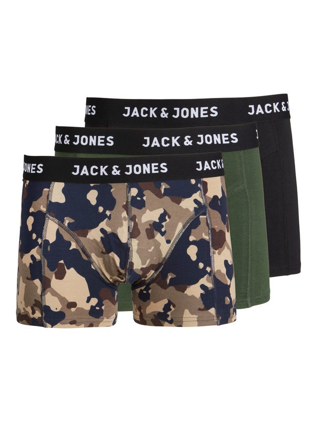 Jack & Jones 3-συσκευασία Κοντό παντελόνι - 12237445