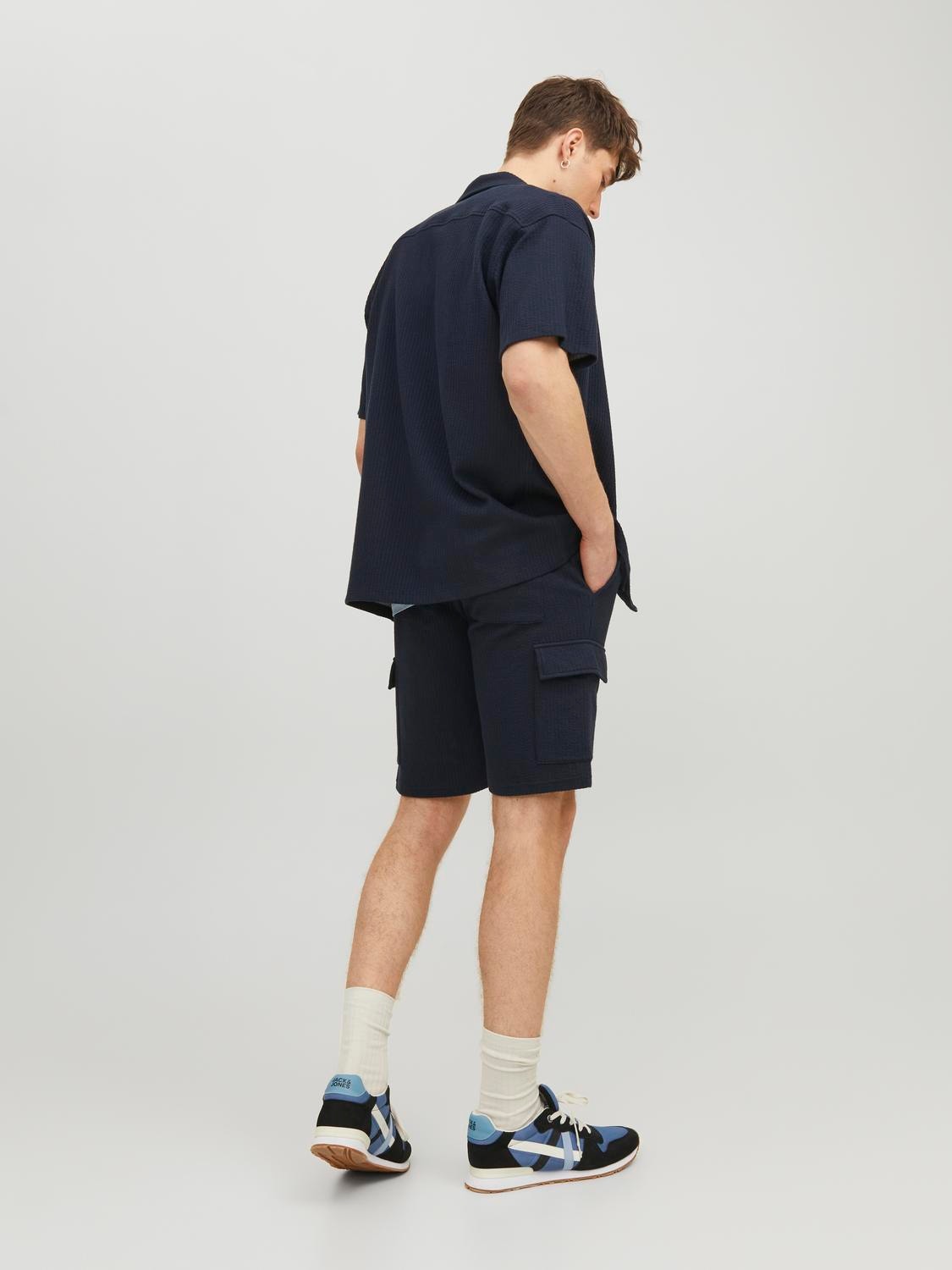 Jack & Jones Regular Fit Sweat shorts -Navy Blazer - 12237447