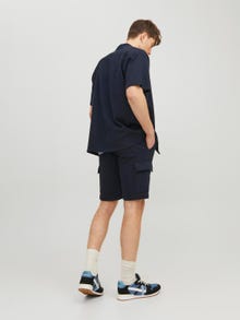 Jack & Jones Regular Fit Sweatstof shorts -Navy Blazer - 12237447