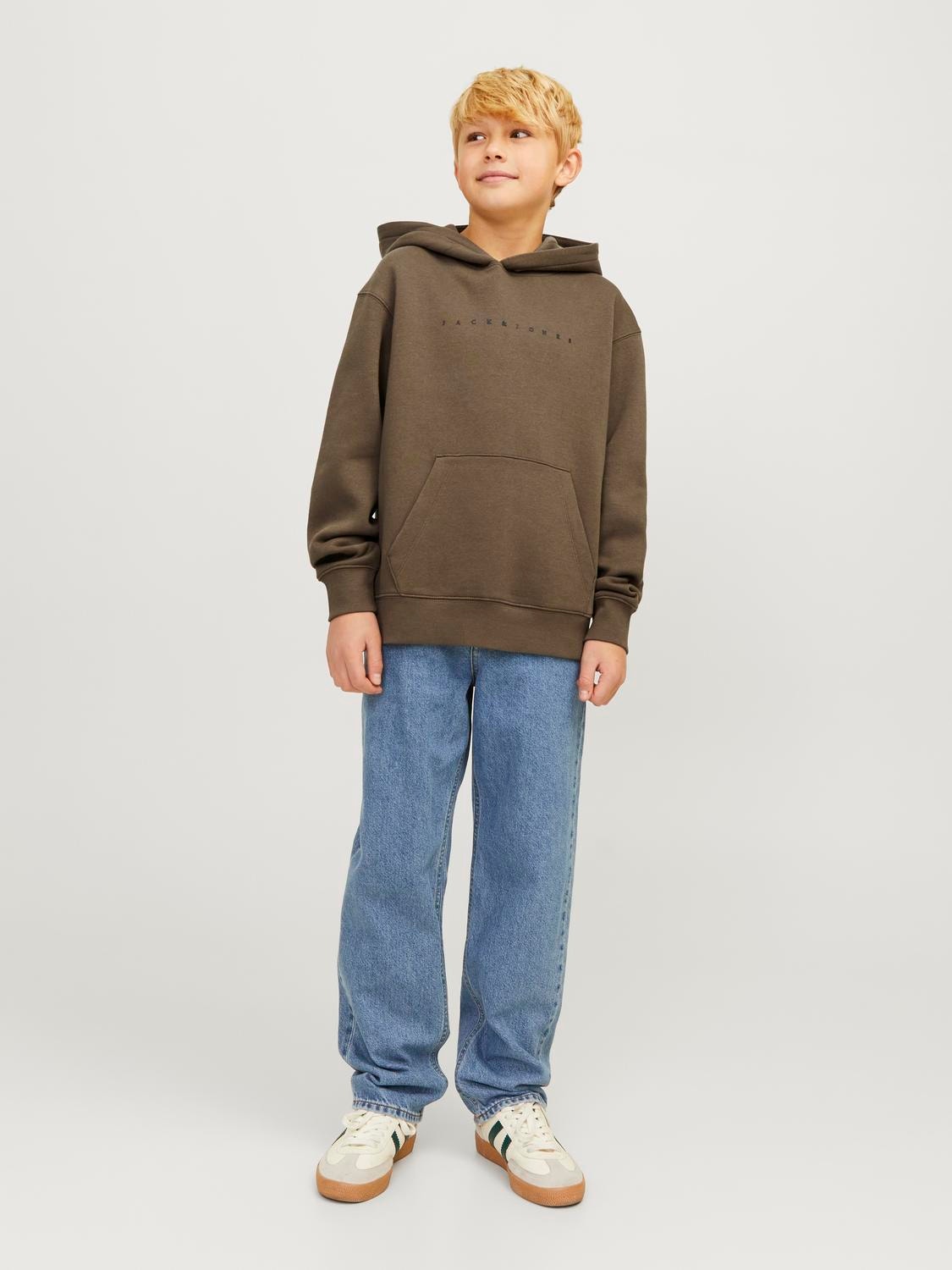 Jack & Jones Felpa con cappuccio Con logo Per Bambino -Canteen - 12237468