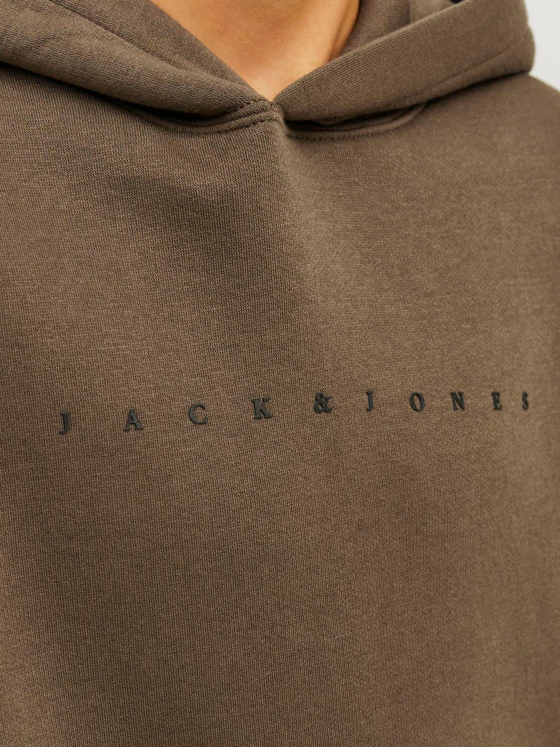 Jack & Jones Logo Kapuzenpullover Für jungs -Canteen - 12237468