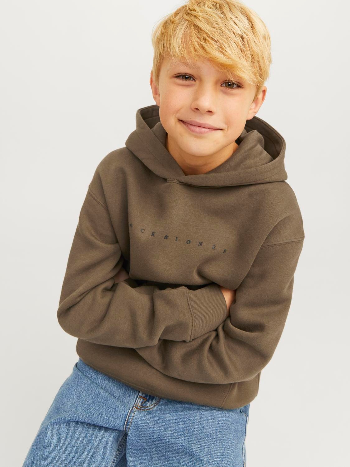 Jack & Jones Logo Hoodie Voor jongens -Canteen - 12237468