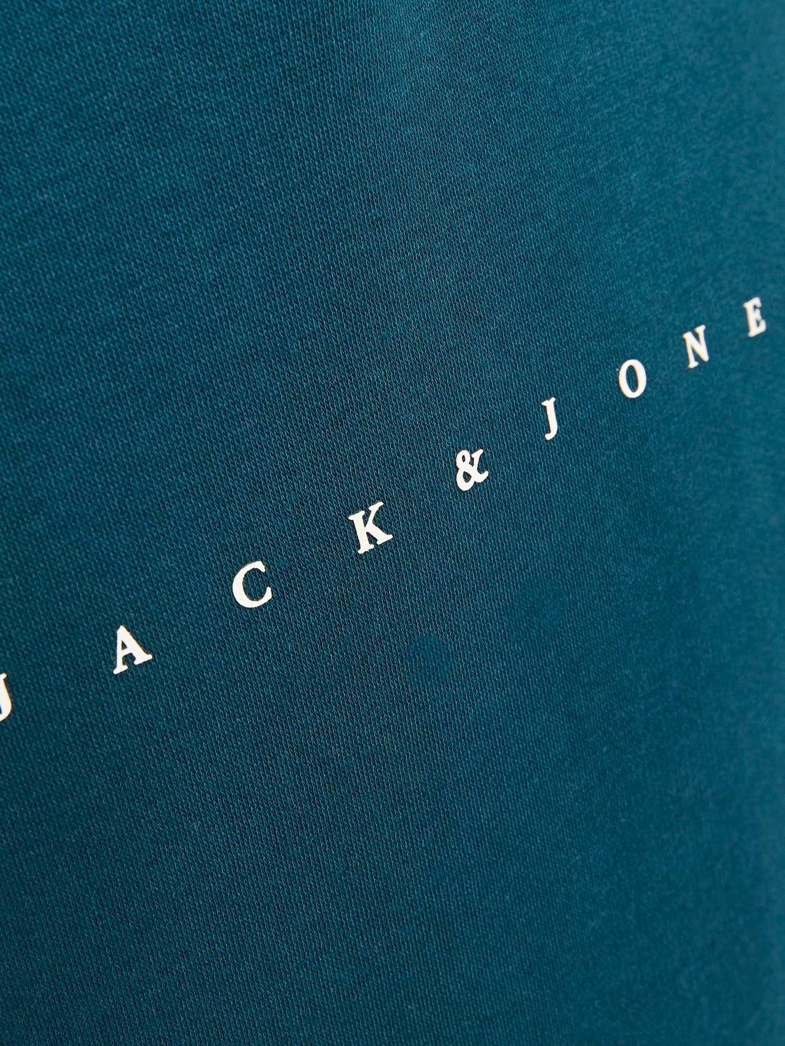 Jack & Jones Φούτερ με κουκούλα Για αγόρια -Deep Teal - 12237468