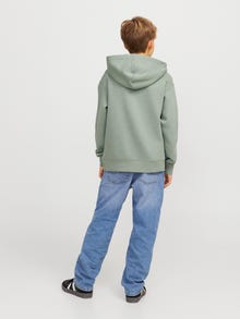 Jack & Jones Sudadera con capucha Logotipo Junior -Iceberg Green - 12237468