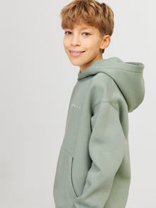 Jack & Jones Sudadera con capucha Logotipo Junior -Iceberg Green - 12237468