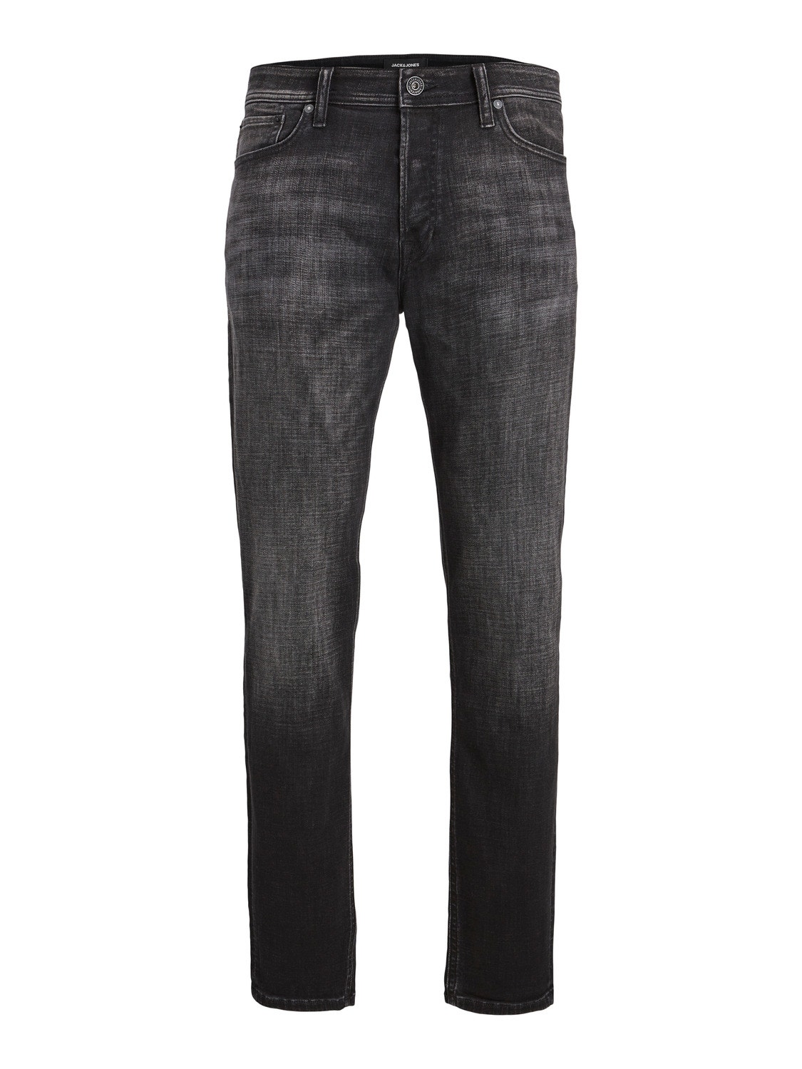 Jack & Jones JJIMIKE JJORIGINAL GE 443 Jean Coupe tapered -Black Denim - 12237479