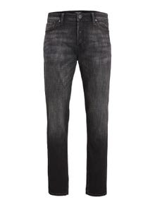 Jack & Jones JJIMIKE JJORIGINAL GE 443 Tapered fit jeans -Black Denim - 12237479