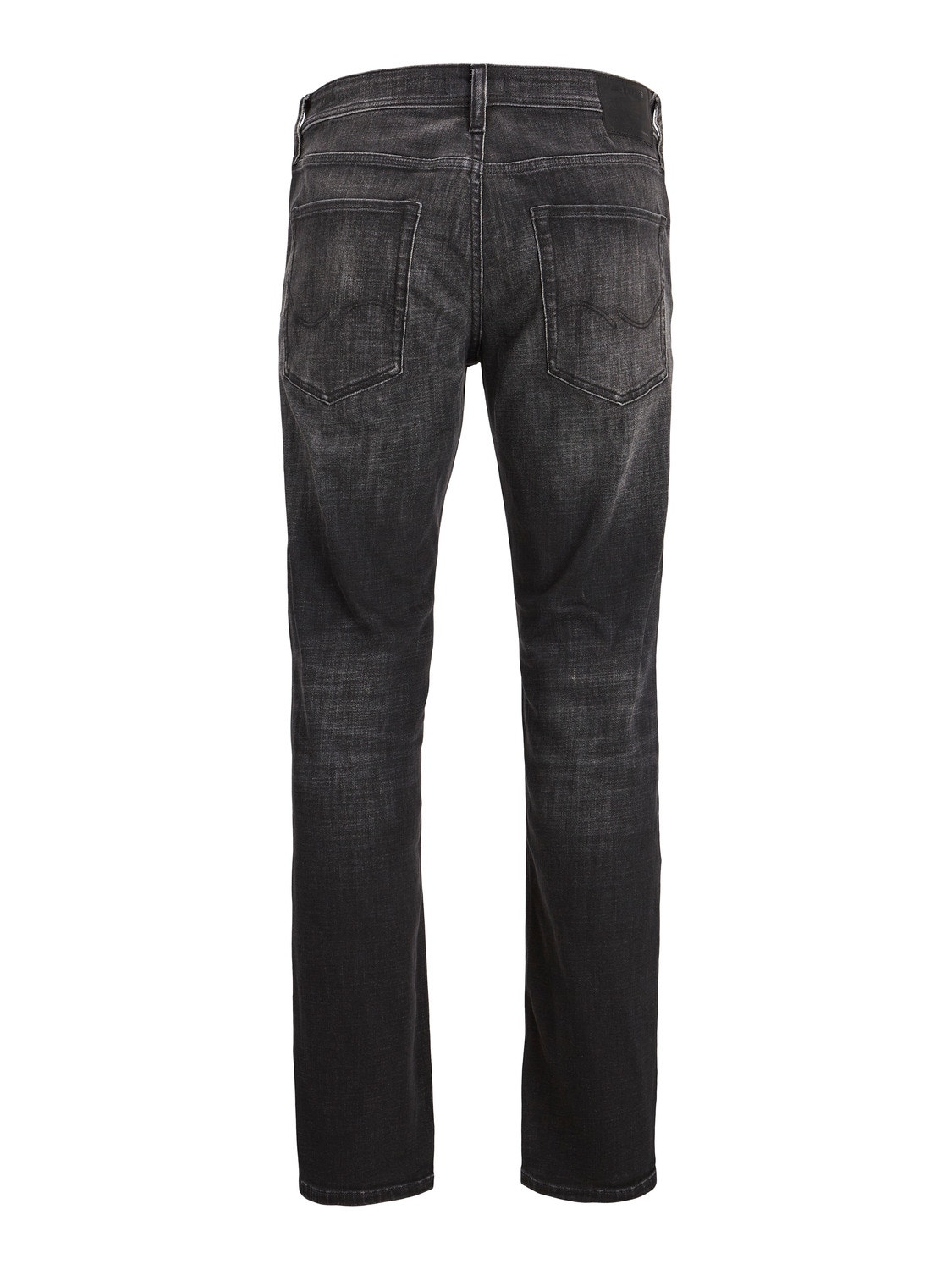 Jack & Jones JJIMIKE JJORIGINAL GE 443 Jean Coupe tapered -Black Denim - 12237479