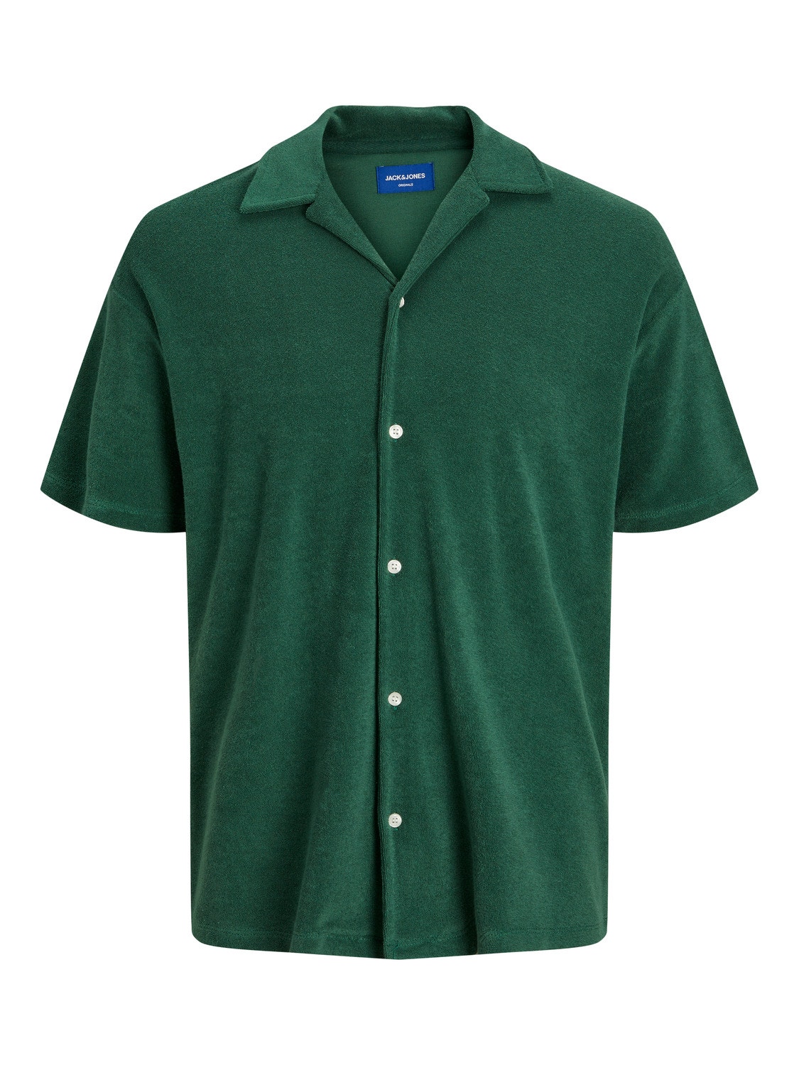 Jack & Jones Camisa estilo resort Regular Fit -Trekking Green - 12237487