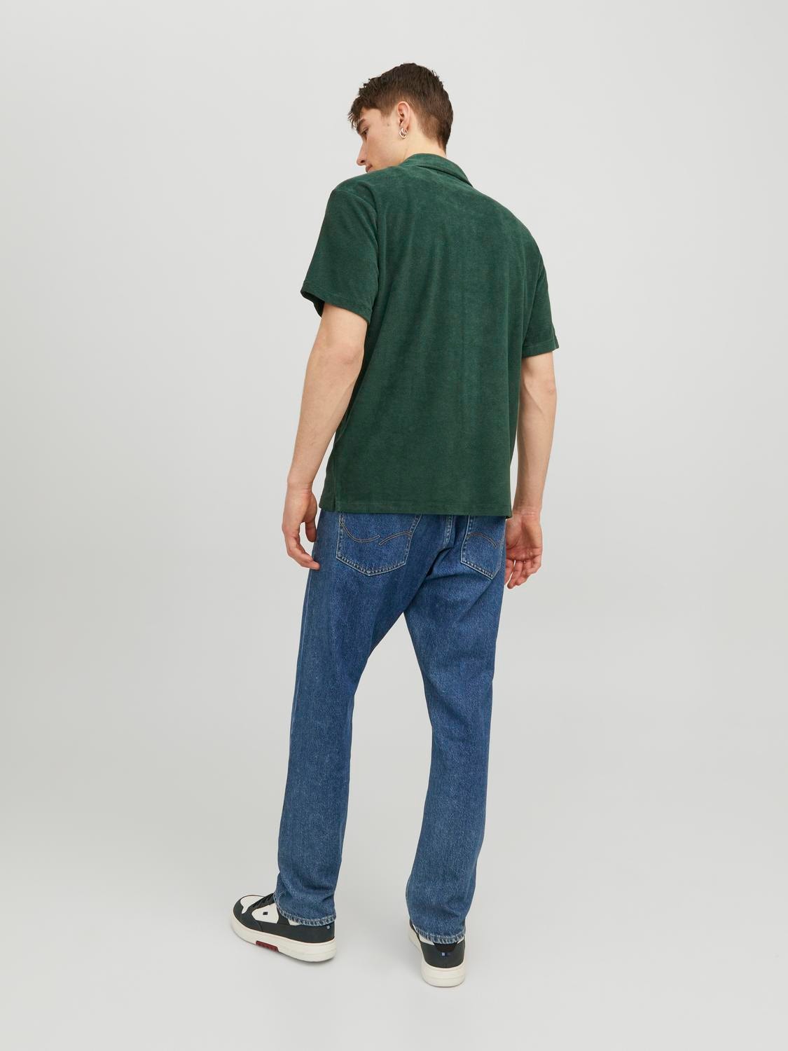 Jack & Jones Regular Fit Hawaii-Hemd -Trekking Green - 12237487