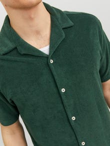 Jack & Jones Camisa estilo resort Regular Fit -Trekking Green - 12237487
