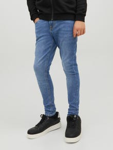 Jack & Jones JJILIAM JJORIGINAL MF 071 Skinny fit jeans Til drenge -Blue Denim - 12237497