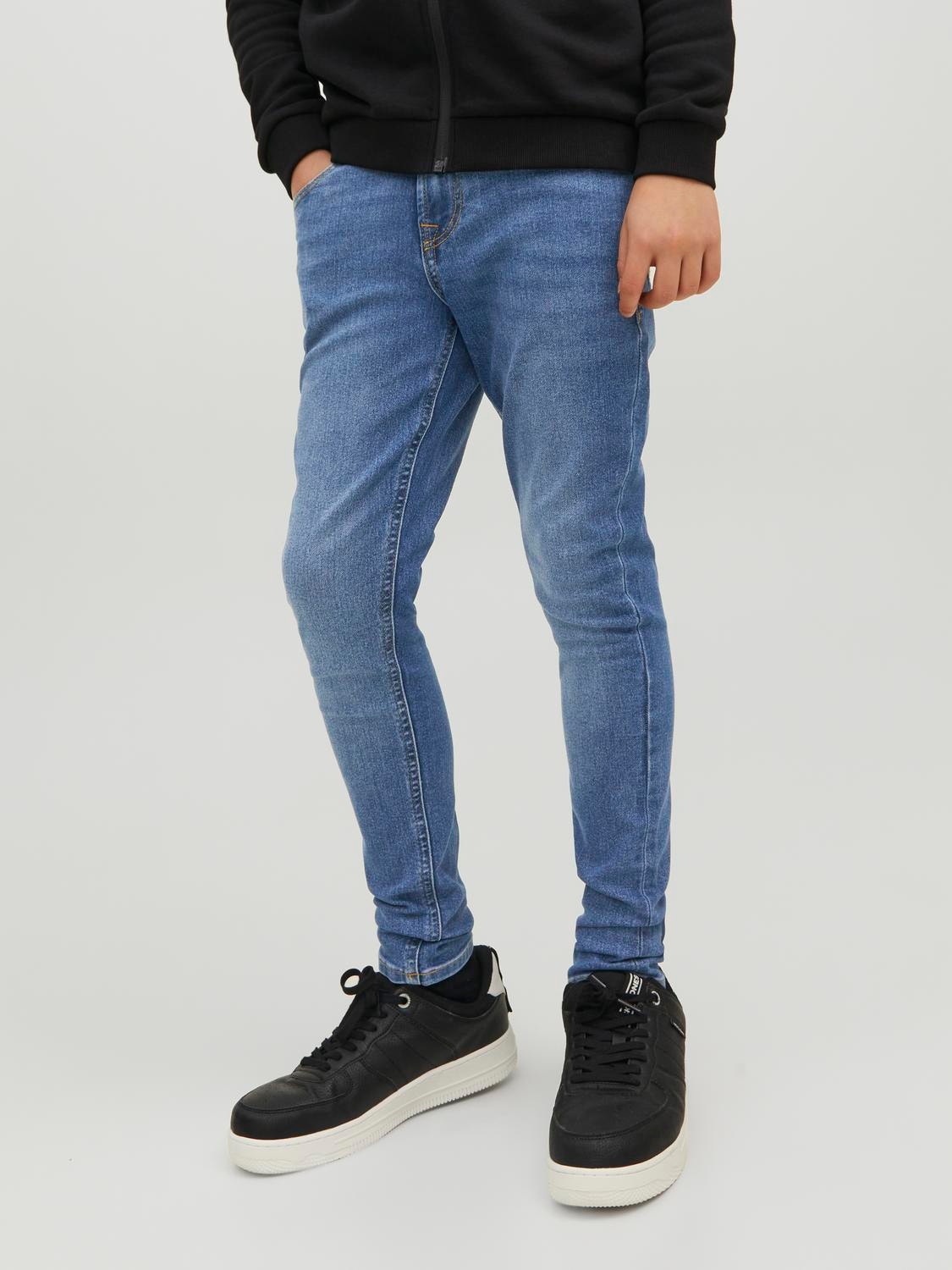 Jack & Jones JJILIAM JJORIGINAL MF 071 Skinny fit jeans Voor jongens -Blue Denim - 12237497