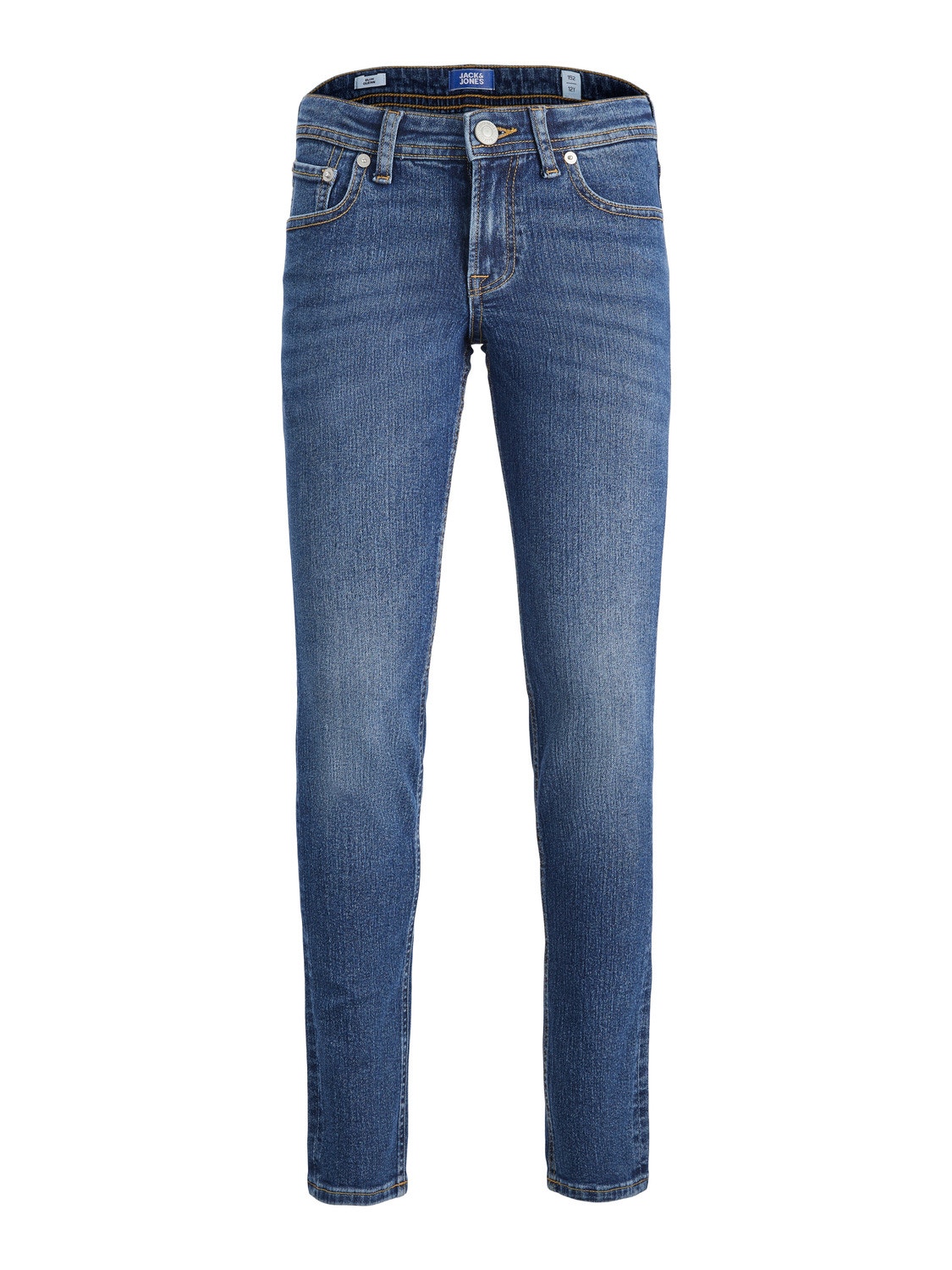 Jack & Jones JJIGLENN JJORIGINAL MF 070 Slim fit jeans För pojkar -Blue Denim - 12237499