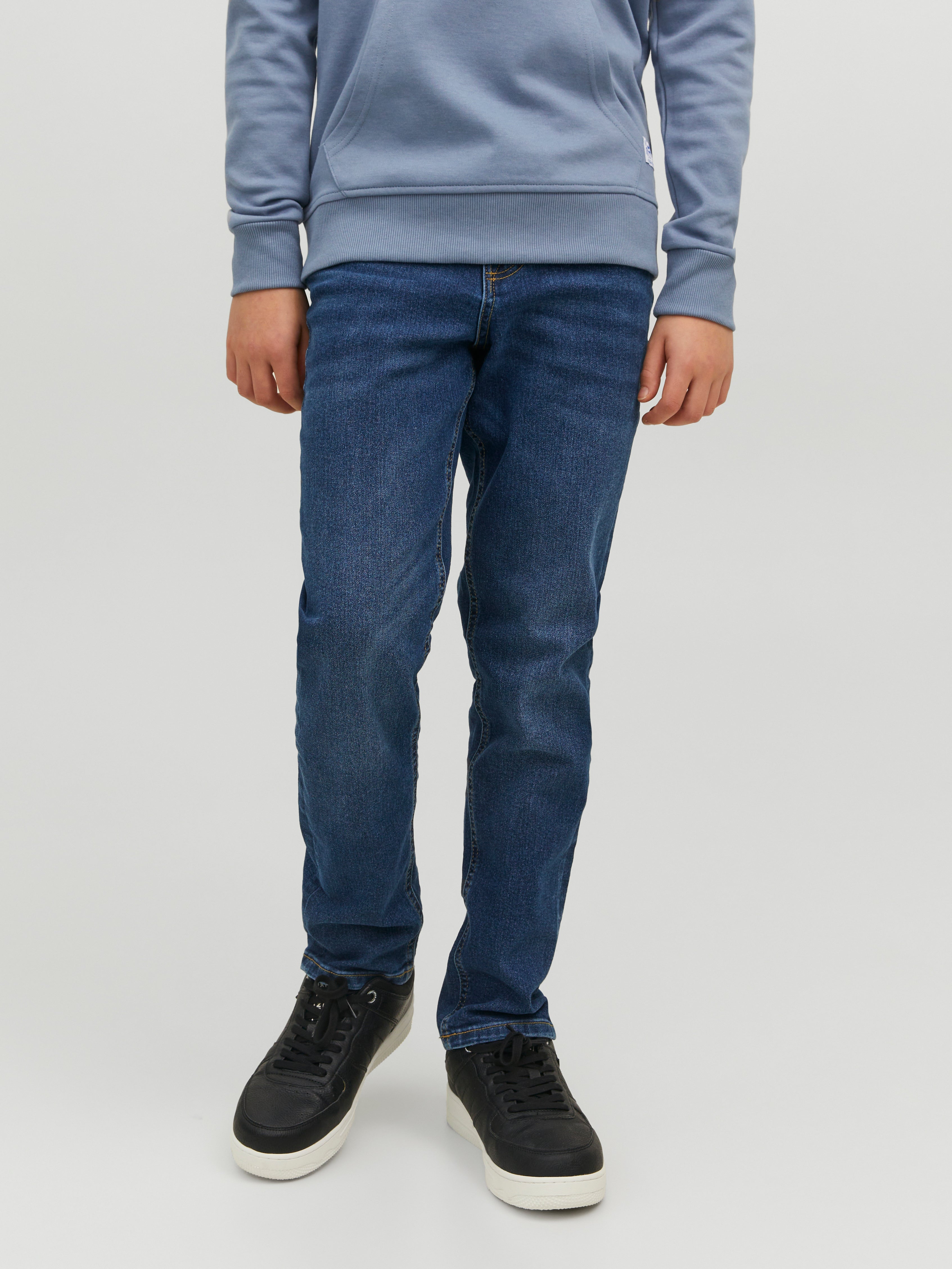 Jeans JACK&JONES JUNIOR Jjiglenn - Taglia 8-10 Anni, Cotone 100%, Vita Media, Slim - Foto 12