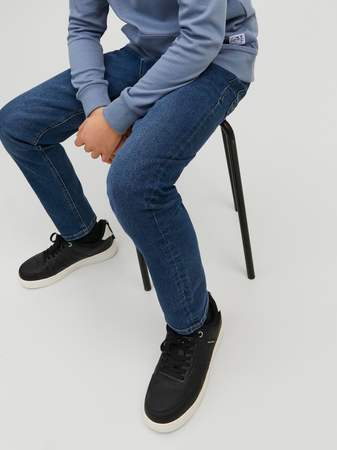 Jack & Jones JJIGLENN JJORIGINAL MF 070 Slim fit jeans Voor jongens -Blue Denim - 12237499