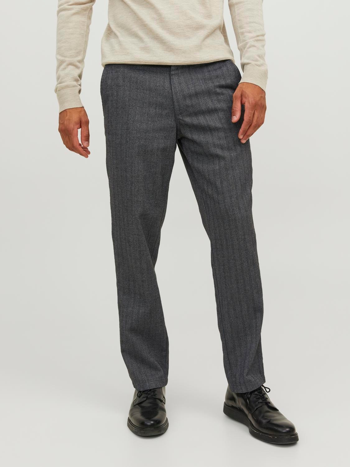 Jack & Jones Pantalones chinos Regular Fit -Dark Grey - 12237522