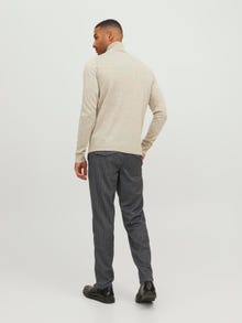 Jack & Jones Regular Fit Plátěné kalhoty Chino -Dark Grey - 12237522