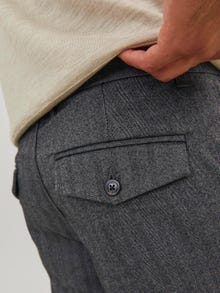 Jack & Jones Regular Fit Plátěné kalhoty Chino -Dark Grey - 12237522