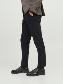 Jack & Jones Slim Fit Puuvillased püksid -Black - 12237523