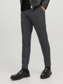 Jack & Jones Slim Fit Spodnie chino -Dark Grey Melange - 12237523
