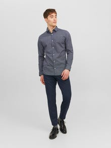 Jack & Jones Slim Fit Chino-housut -Navy Blazer - 12237523