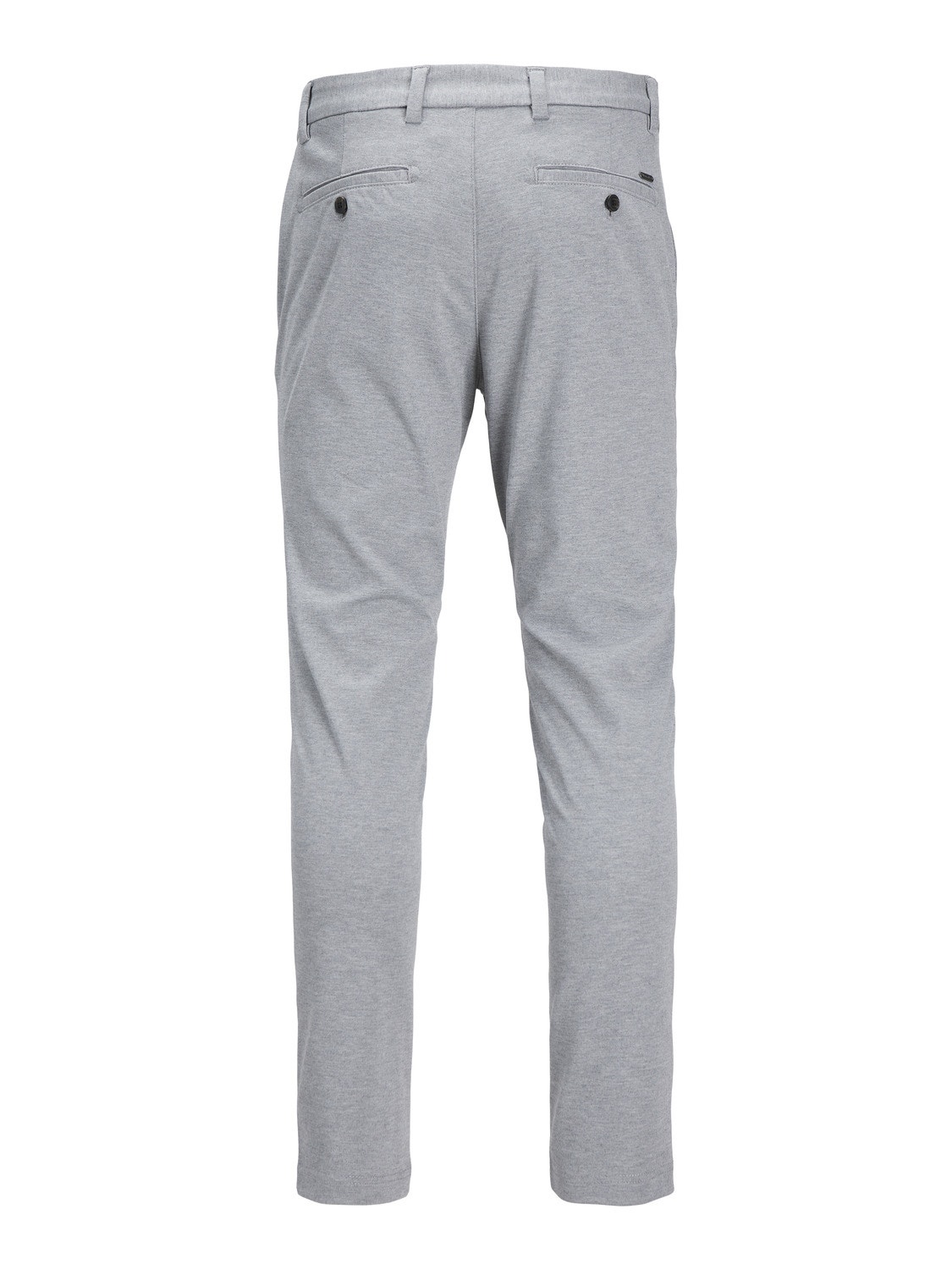 Jack & Jones Pantaloni chino Slim Fit -Grey Melange - 12237523