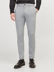 Jack & Jones Pantaloni chino Slim Fit -Grey Melange - 12237523