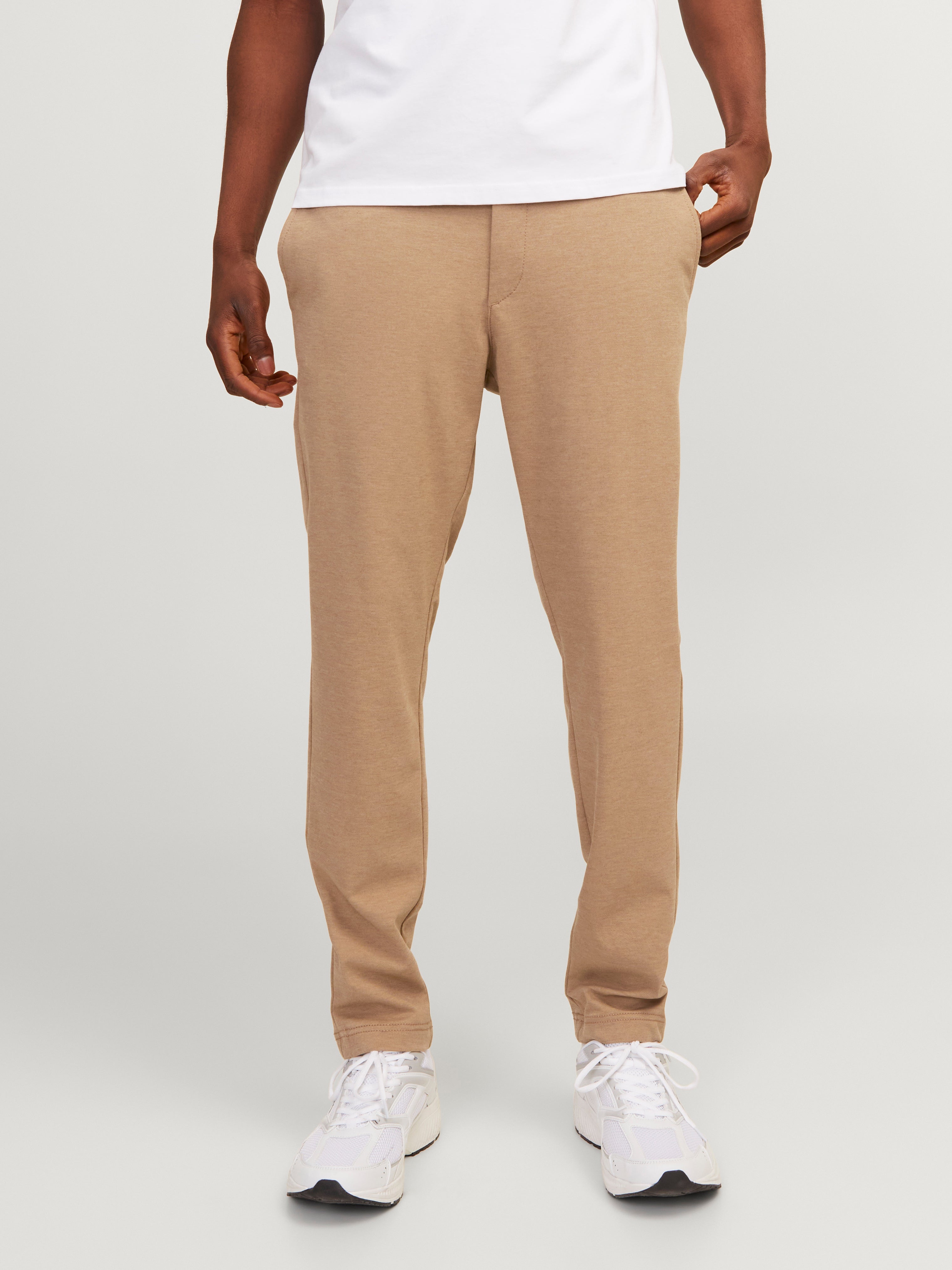 Slim Fit Chino Hose | Beige | Jack & Jones®