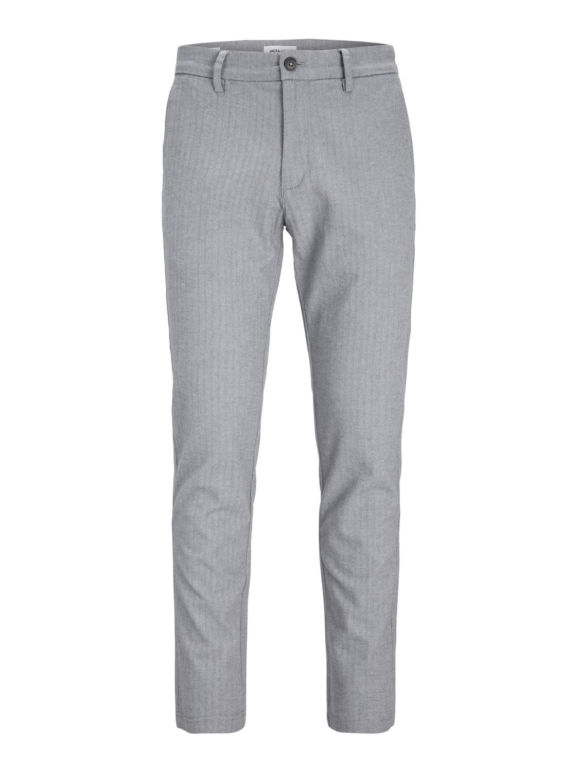 Jack & Jones Pantalon chino Slim Fit -Grey Melange - 12237541