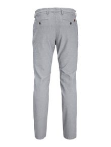 Jack & Jones Pantaloni chino Slim Fit -Grey Melange - 12237541