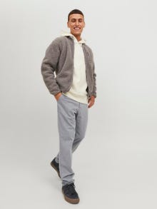 Jack & Jones Slim Fit Szövetnadrág -Grey Melange - 12237541