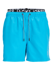 Jack & Jones Plus Size Regular Fit Pantaloncini da mare -Atomic Blue  - 12237563