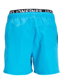 Jack & Jones Plus Size Regular Fit Plaukimo šortai -Atomic Blue  - 12237563
