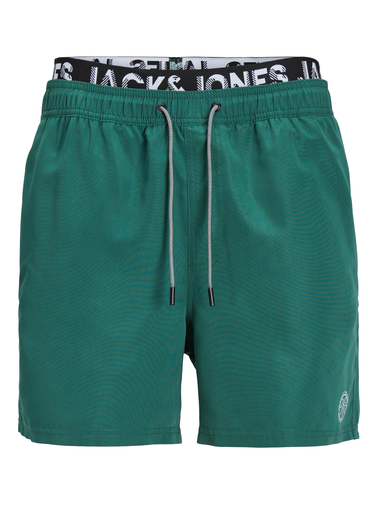 Jack & Jones Plus Regular Fit Plavky -Dark Green - 12237563