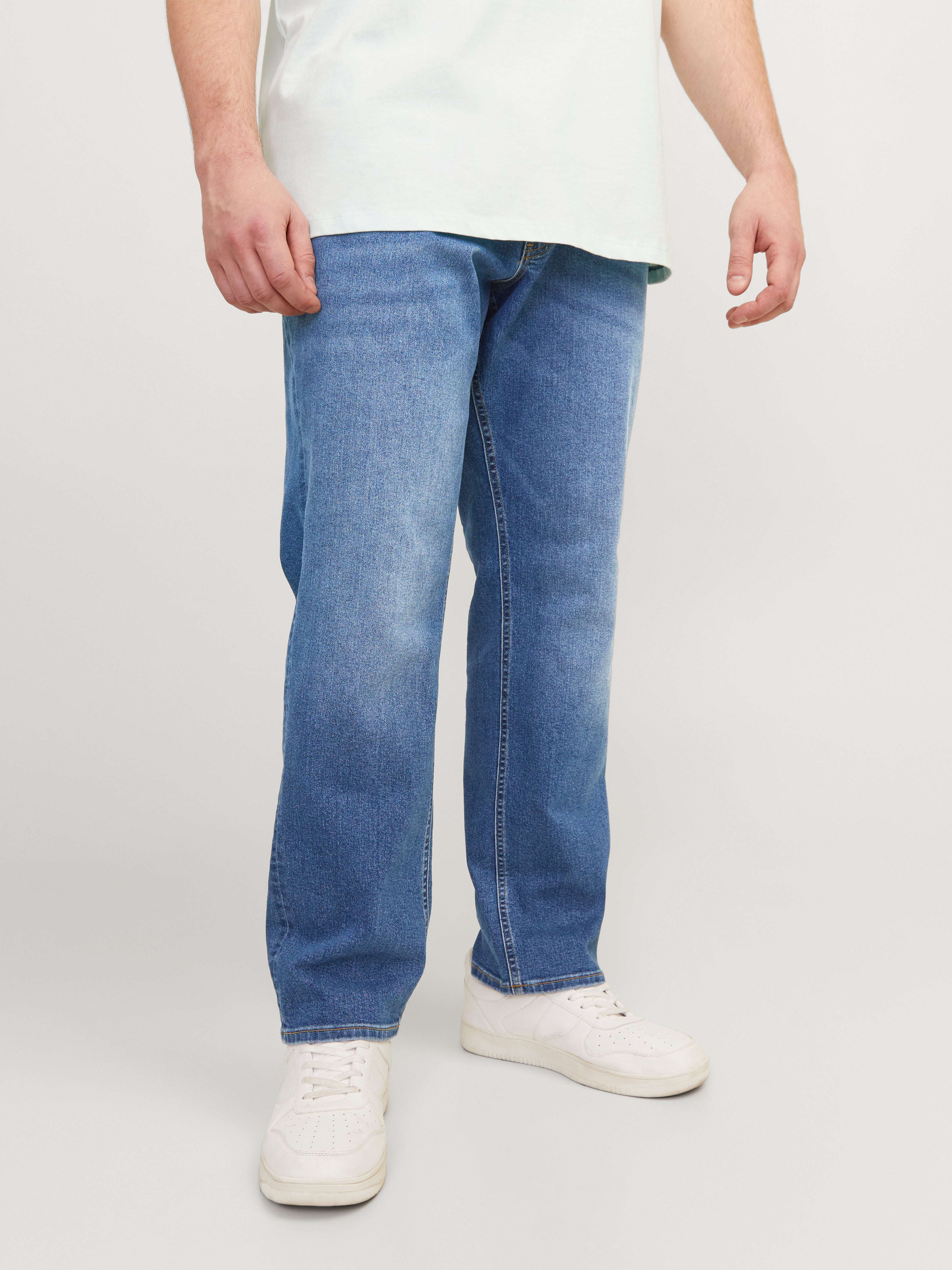 Jack & Jones Plus Size JJIGLENN JJORIGINAL MF 071  PLS Slim Fit Jeans - 12237573