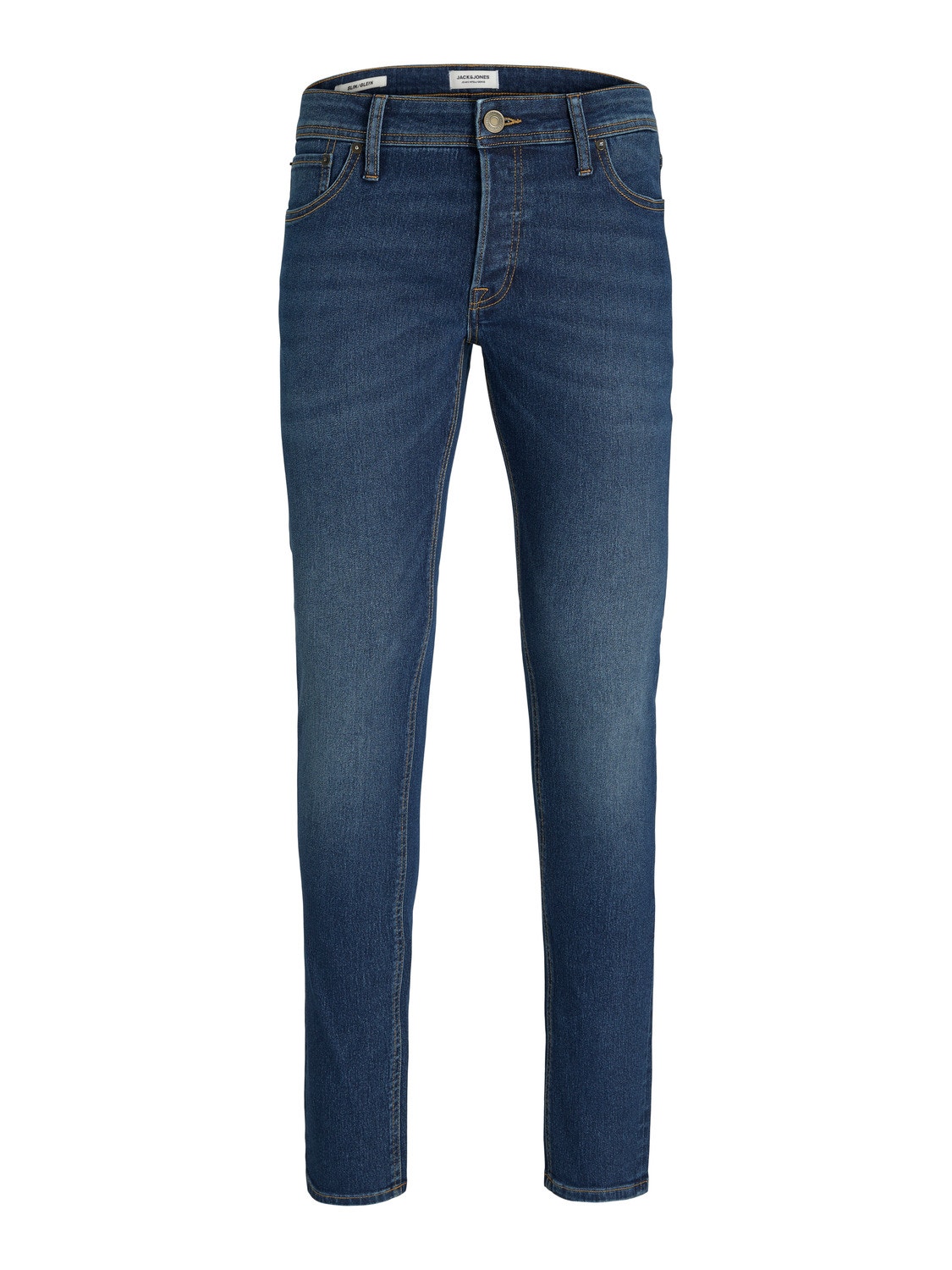 Jack & Jones Plus Size JJIGLENN JJORIGINAL MF 070  PLS Slim fit jeans -Blue Denim - 12237576
