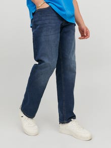 Jack & Jones Plius JJIGLENN JJORIGINAL MF 070 NOOS PLS Priglundantys džinsai -Blue Denim - 12237576