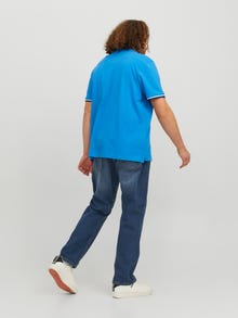 Jack & Jones Plius JJIGLENN JJORIGINAL MF 070 NOOS PLS Priglundantys džinsai -Blue Denim - 12237576