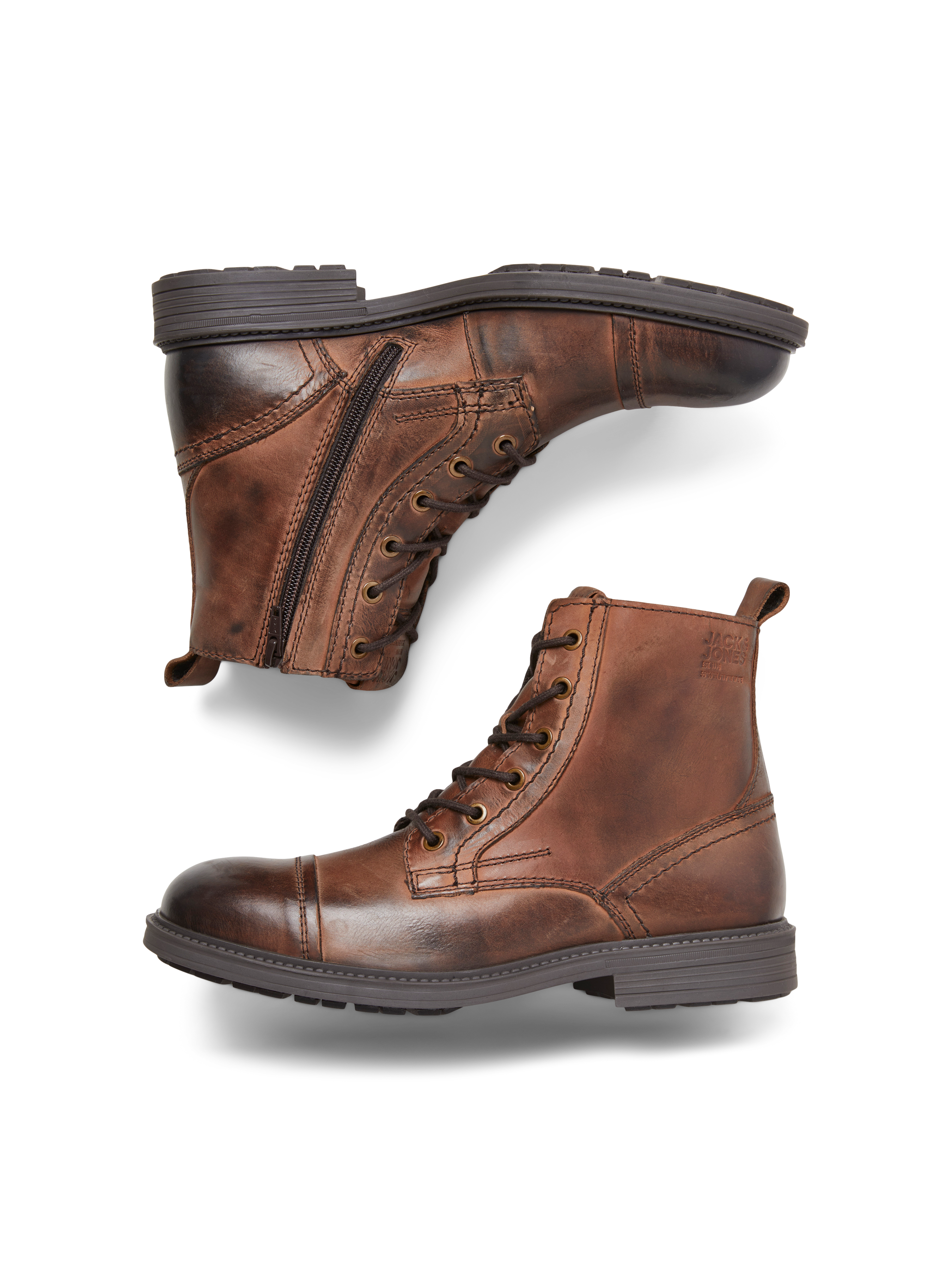 Brown Stivali Jack Jones Stivali C Jack And Jones Stivali Stivali