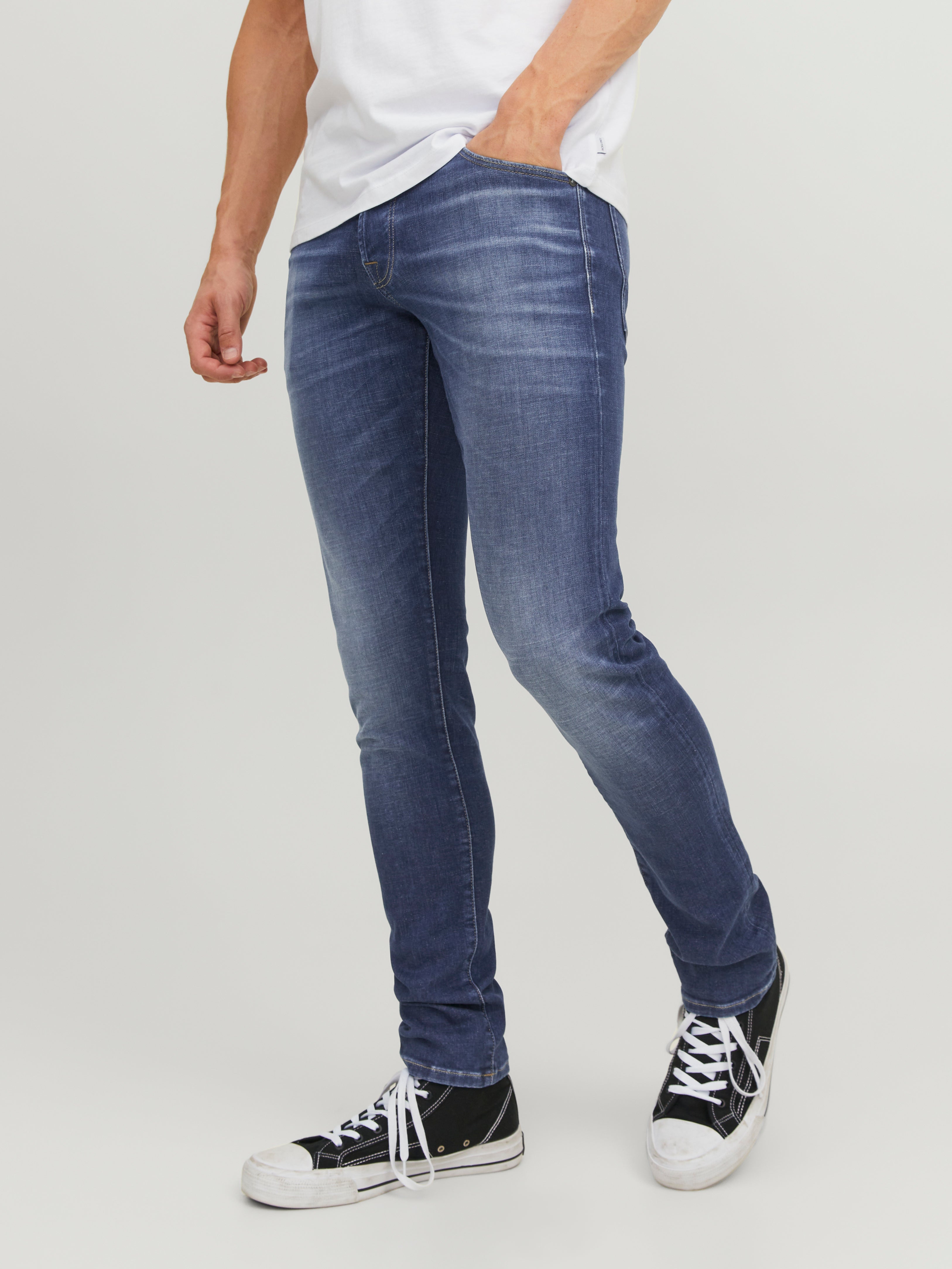 Jack & Jones JJIGLENN JJICON JJ 659 50SPS Jean slim -Blue Denim - 12237628