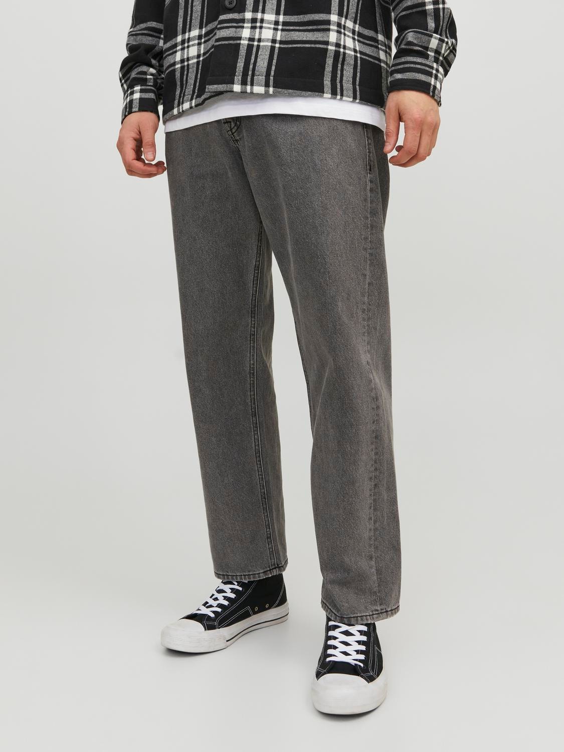 Jack & Jones JJIEDDIE JJORIGINAL MF 312 Loose fit Džinsai -Grey Denim - 12237645