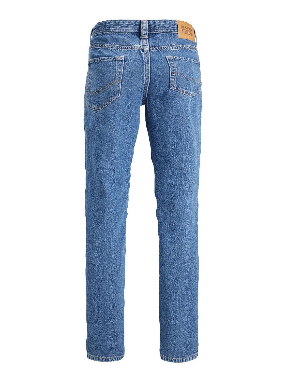 Jack & Jones JJICLARK JJORIGINAL MF 412 Regular fit Jeans För pojkar -Blue Denim - 12237672
